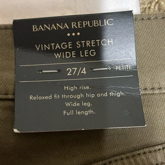 Banana Republic Factory Lot of 3 High Rise Wide Leg Jean - Picture 5 of 15
